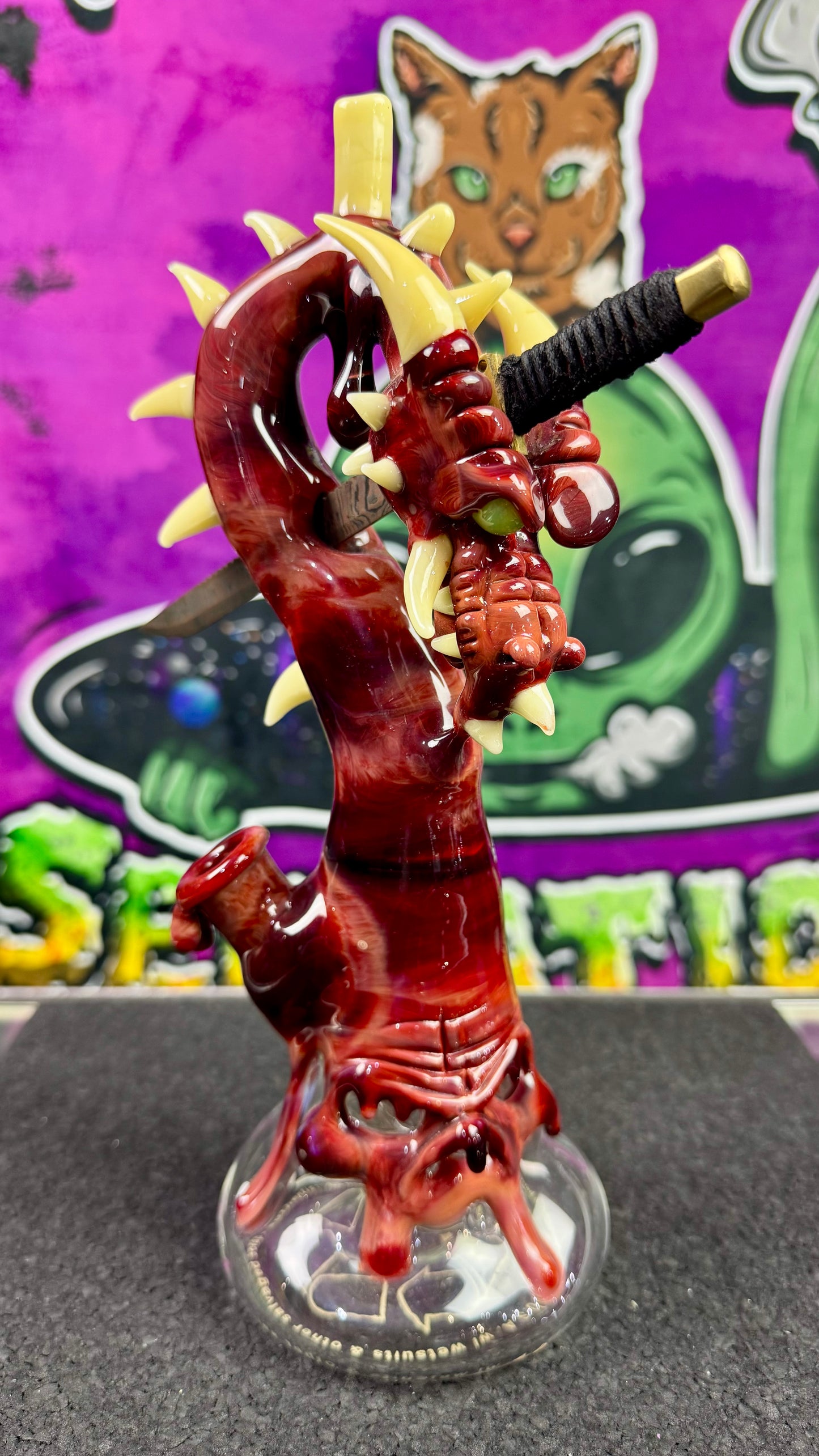 Tony kazy/grime glass collab