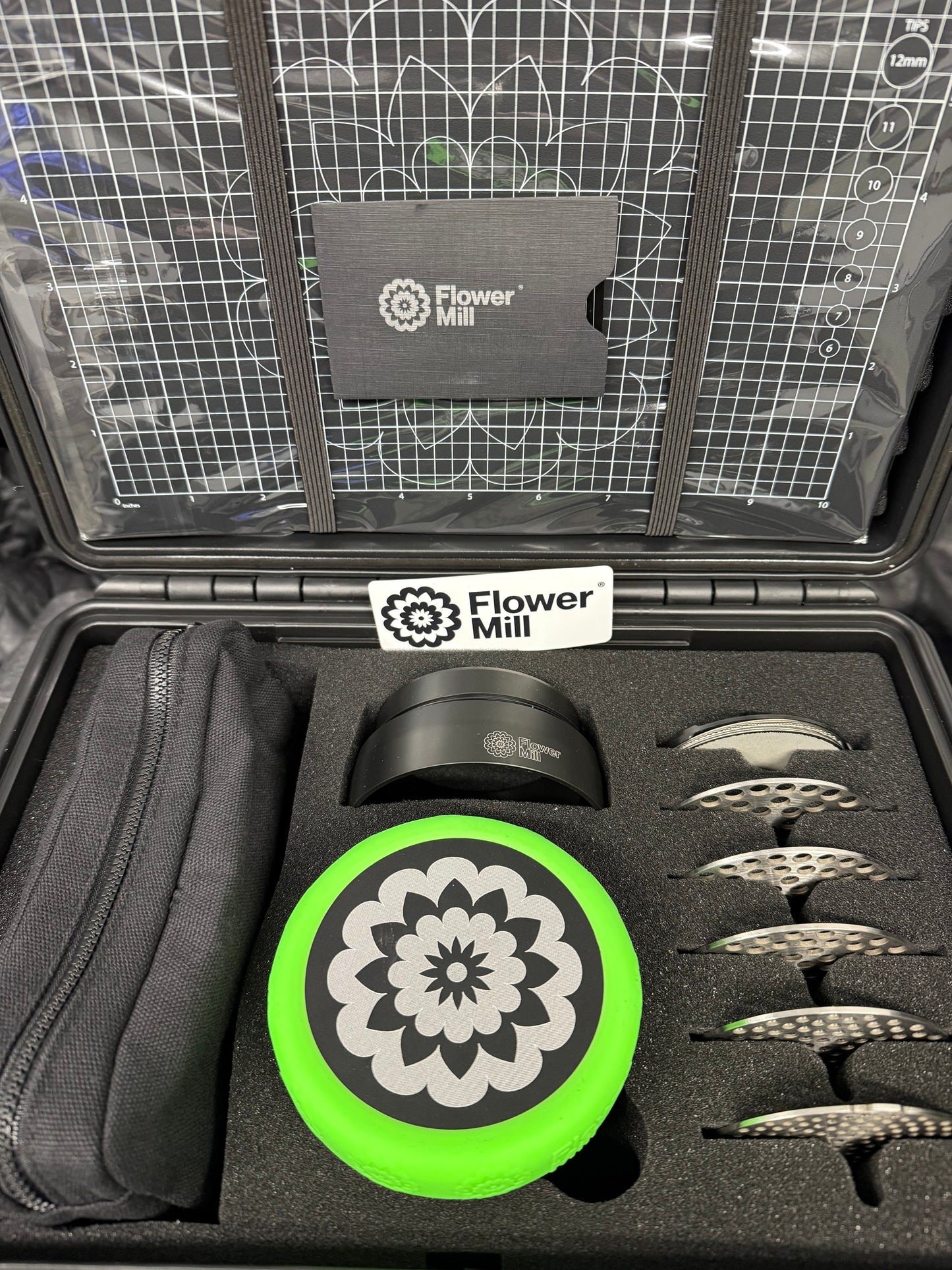 Flower mill 3 1/2 inch ￼