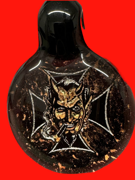 Berzerker Glass pendant