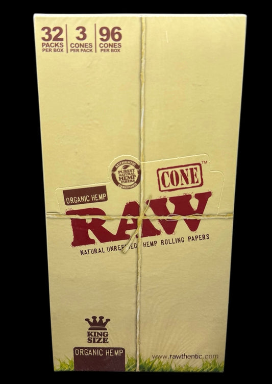 King size organic cones