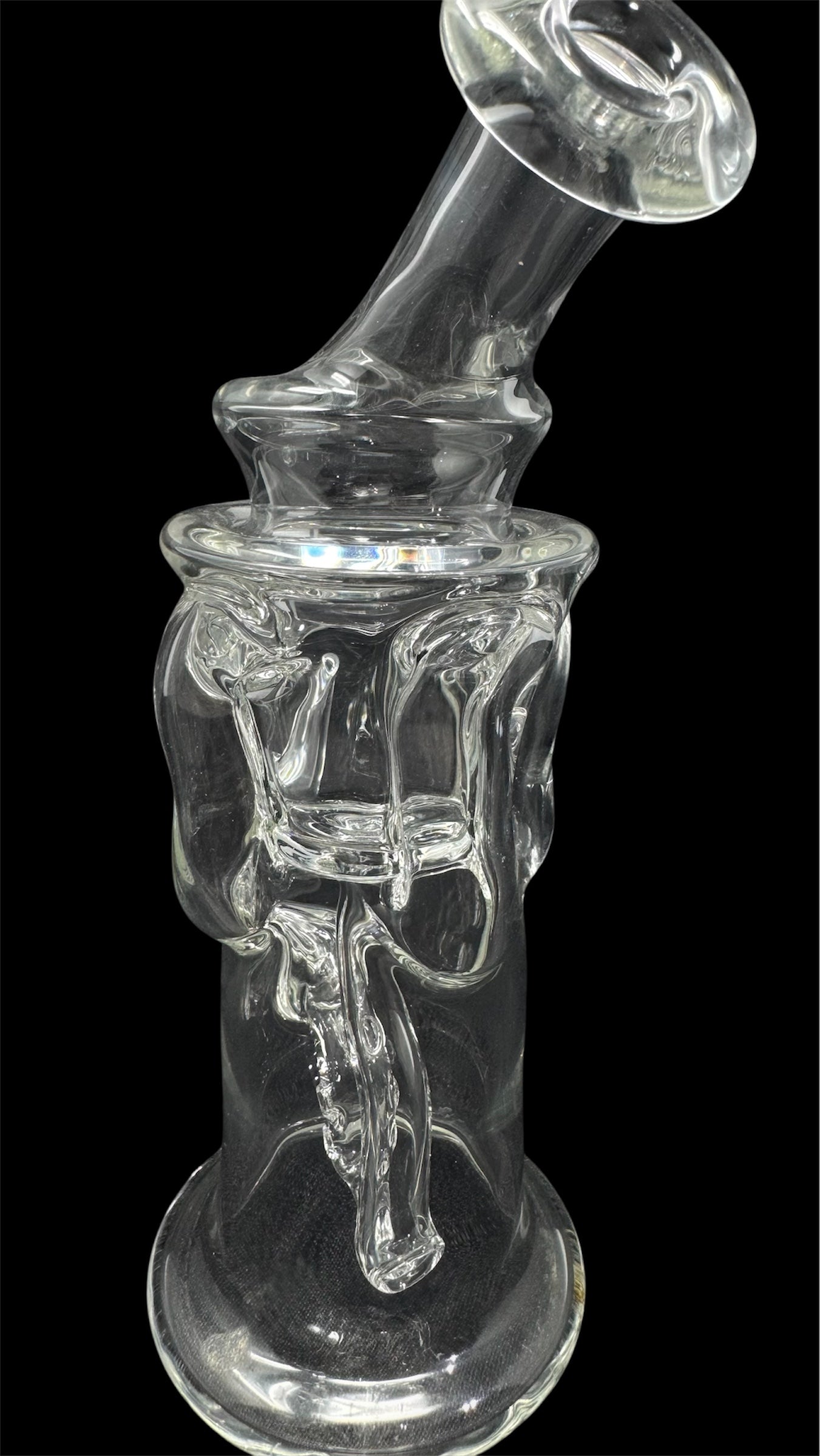 Clear triple recycler