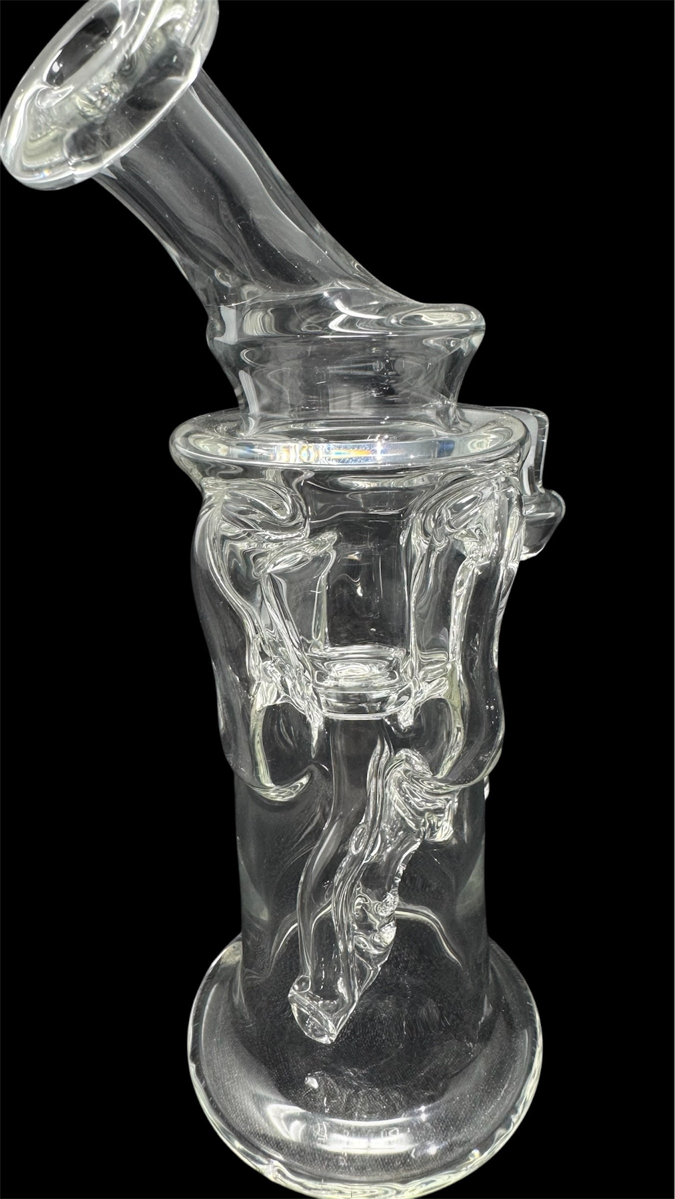 Clear triple recycler