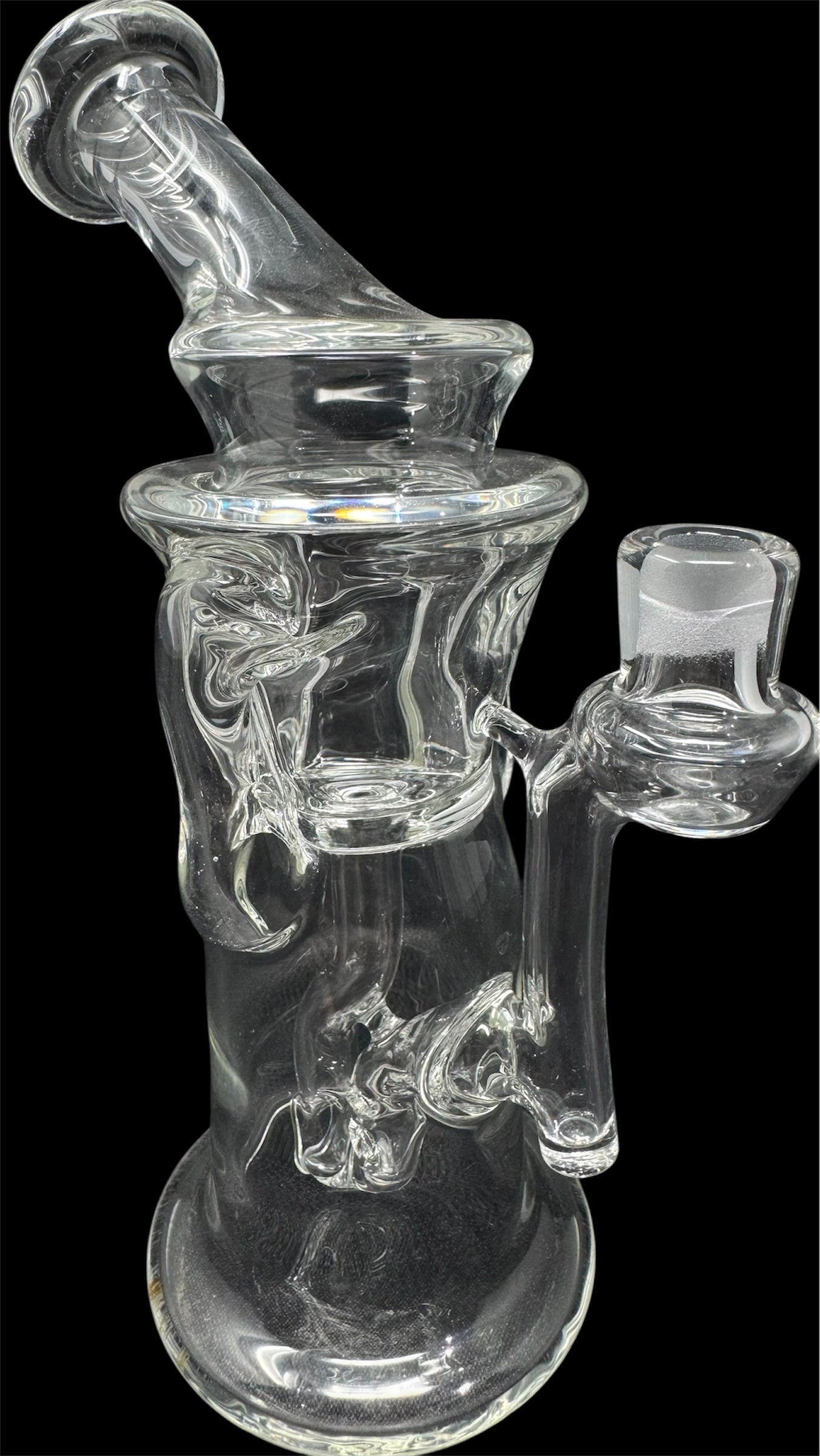 Clear triple recycler