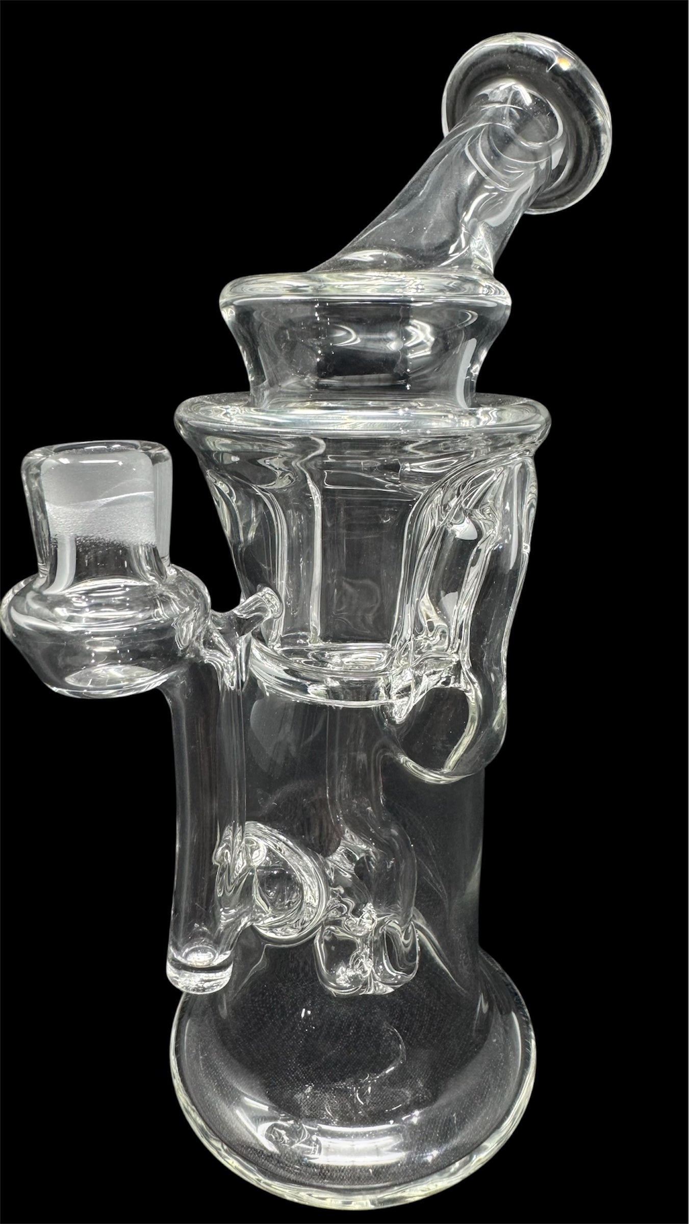Clear triple recycler